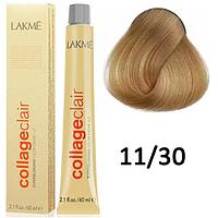 Краска для волос Collage Clair creme hair color ТОН - 11/30, 60мл (Lakme)