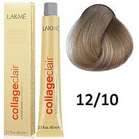 Краска для волос Collage Clair creme hair color ТОН - 12/10, 60мл (Lakme)