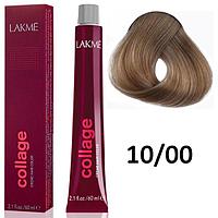 Краска для волос Collage creme hair color ТОН - 10/00, 60мл (Lakme)