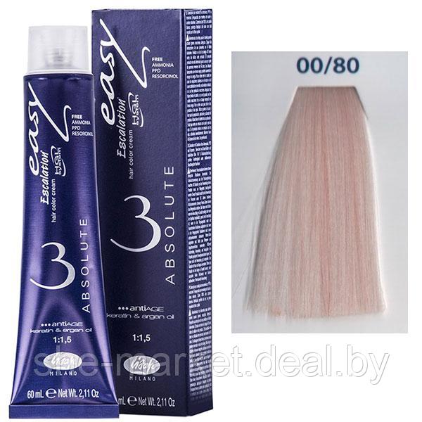 Крем-краска для волос Escalation Easy Absolute 3 ТОН 00/80 перламутр 60мл (Lisap) - фото 1 - id-p108587768