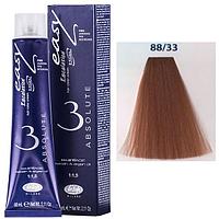 Крем-краска для волос Escalation Easy Absolute 3 ТОН 88/33 светлый блондин глубокий золотистый 60мл (Lisap)