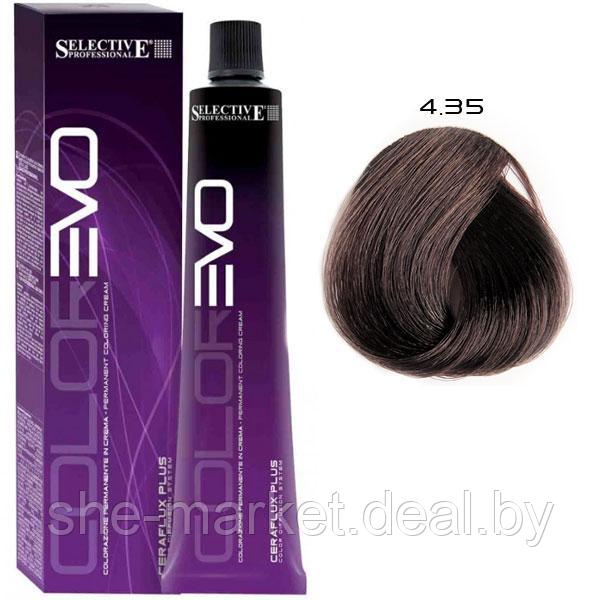 Крем-краска для волос Color Evo 4.35 Каштановый Кокос 100мл (Selective Professional) - фото 1 - id-p108587416