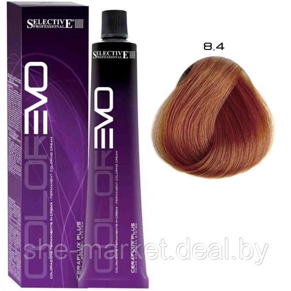 Крем-краска для волос Color Evo 8.4 Светлый блондин медный 100мл (Selective Professional) - фото 1 - id-p108587484
