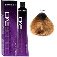 Крем-краска для волос Color Evo 10.4 Экстра светлый блондин медный 100мл (Selective Professional)