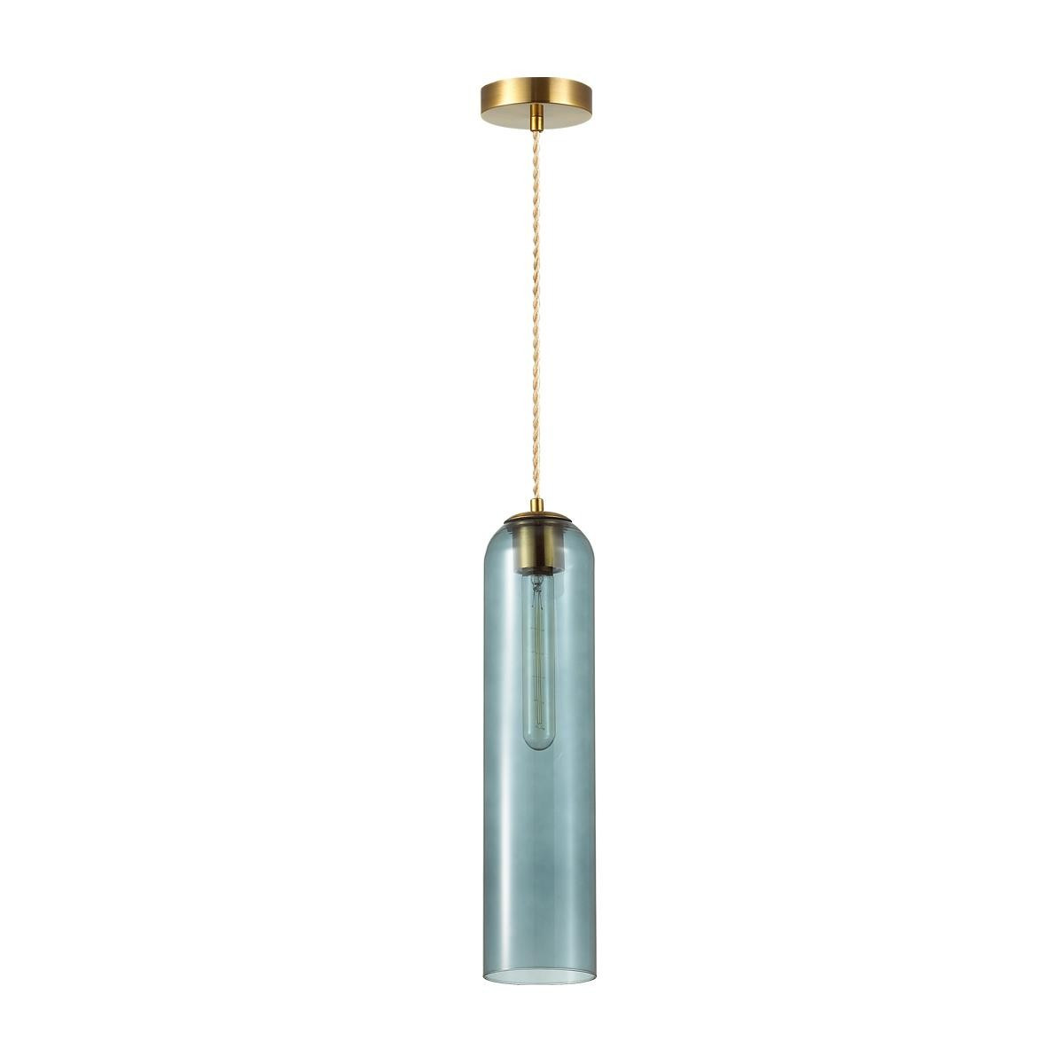 Синий подвесной светильник Odeon Light 4641/1 Vosti
