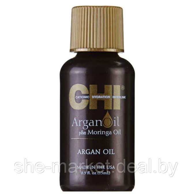 Аргановое масло для волос Argan Oil, 15мл (CHI) - фото 1 - id-p108585540