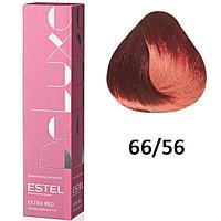 Краска для волос DE LUXE EXTRA RED 66/56 темно-русый красно-фиолетовый 60мл (Estel, Эстель)