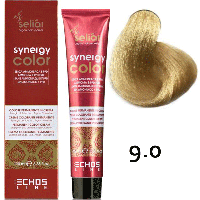 Безаммиачная краска для волос SELIAR SYNERGY COLOR 9.0 VERY LIGHT BLONDE Интенсивный очень светлый блондин