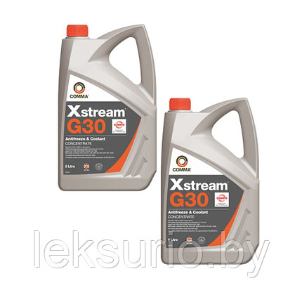 Антифриз концентрат Comma G12+ BASF Glysantin G30 1л красный, фото 2