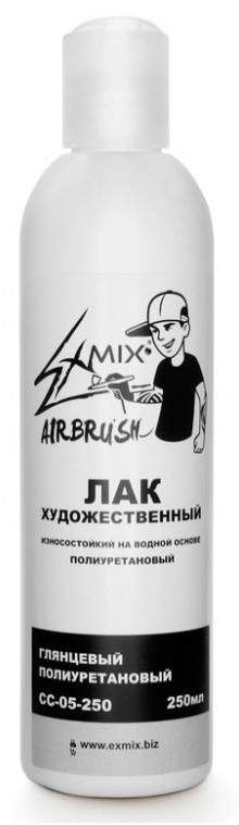 Лак полиуретановый Exmix Ультрапрочный глянцевый, 250 мл