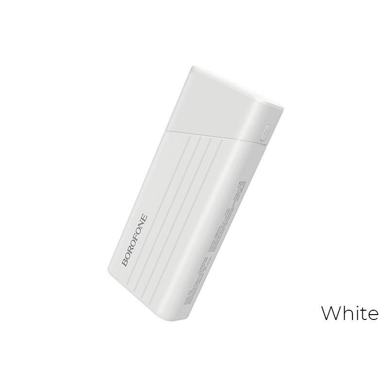Портативный аккумулятор Borofone BT23 Regnant mobile power bank (10000mAh) белый - фото 3 - id-p108602937