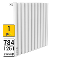 Радиатор трубчатый KZTO Гармония А40 1-784 (межосевое - 750 мм) 1251 мм (25 секций)