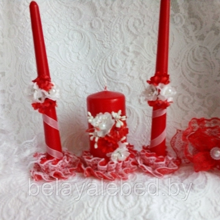 Свадебные свечи "Семейный Очаг". - фото 1 - id-p108605811