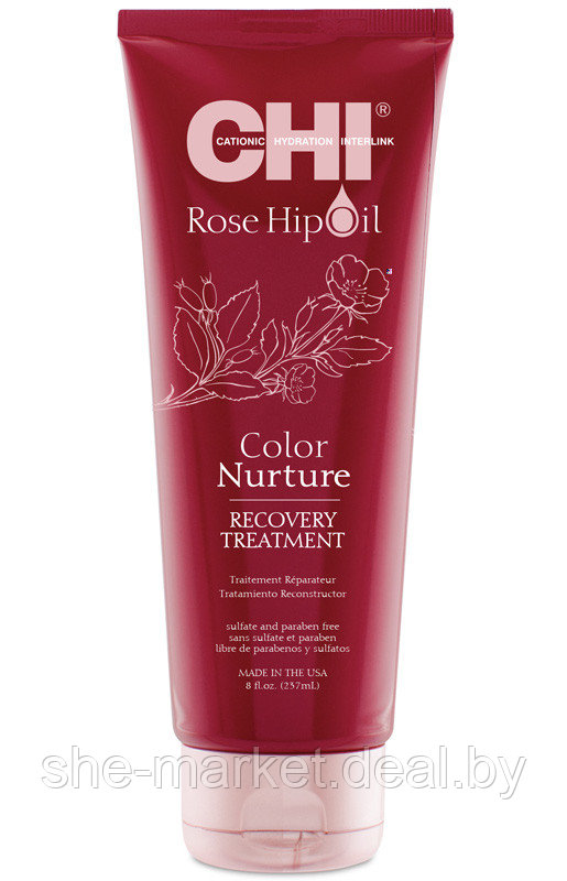 Маска для окрашенных волос с маслом шиповника Rose Hip Oil Recovery Treatmen (CHI) - фото 1 - id-p108611498