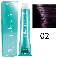 Крем-краска для волос Hyaluronic acid 02 Усилитель фиолетовый, 100мл (Капус, Kapous)