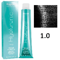 Крем-краска для волос Hyaluronic acid 1.0 Черный, 100мл (Капус, Kapous)