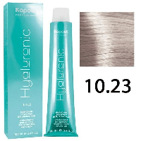 Крем-краска для волос Hyaluronic acid 10.23 Платиновый блондин перламутровый, 100мл (Капус, Kapous)