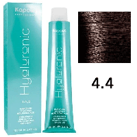 Крем-краска для волос Hyaluronic acid 4.4 Коричневый медный, 100мл (Капус, Kapous)