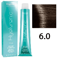 Крем-краска для волос Hyaluronic acid 6.0 Темный блондин, 100мл (Капус, Kapous)