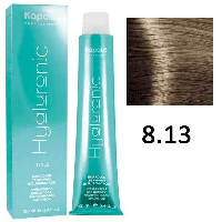 Крем-краска для волос Hyaluronic acid 8.13 Светлый блондин бежевый, 100мл (Капус, Kapous)