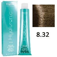 Крем-краска для волос Hyaluronic acid 8.32 Светлый блондин палисандр, 100мл (Капус, Kapous)