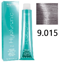 Крем-краска для волос Hyaluronic acid 9.015 Очень светлый блондин пастельный стальной, 100мл (Капус, Kapous)