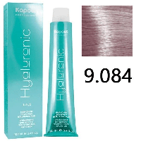 Крем-краска для волос Hyaluronic acid 9.084 Очень светлый блондин прозрачный брауни, 100мл (Капус, Kapous)