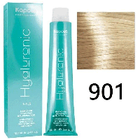 Крем-краска для волос Hyaluronic acid 901 Осветляющий пепельный, 100мл (Капус, Kapous)