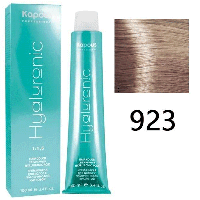 Крем-краска для волос Hyaluronic acid 923 Осветляющий перламутровый бежевый, 100мл (Капус, Kapous)