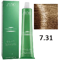 Крем-краска для волос Studio Professional Coloring 7.31 светлый табак , 100мл (Капус, Kapous)