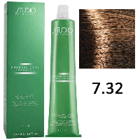 Крем-краска для волос Studio Professional Coloring 7.32 золотисто-перламутровый блонд , 100мл (Капус, Kapous)