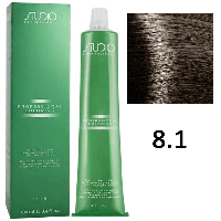 Крем-краска для волос Studio Professional Coloring 8.1 светлый пепельный блонд, 100мл (Капус, Kapous)