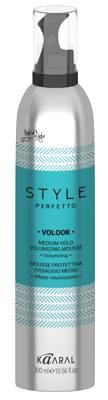 Пена для объема волос средней фиксации Voloock nedium hold volume mousse Style Perfetto, 300мл (Kaaral) - фото 2 - id-p108613195