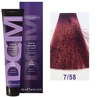 Крем-краска DCM Hair Color Cream HOP Complex 7/58 100мл (Diapason Cosmetics Milano (DCM))