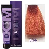 Крем-краска DCM Hair Color Cream HOP Complex 8/66 100мл (Diapason Cosmetics Milano (DCM))