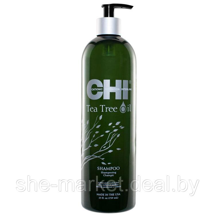 Шампунь с маслом чайного дерева Tea Tree Oil, 739 мл (CHI) - фото 1 - id-p108616884