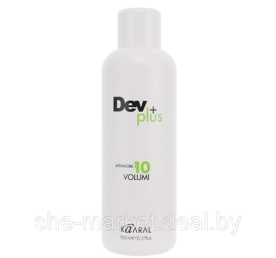 Окислитель для краски Dev Oxi plus Peroxide 3%, 1000мл (Kaaral) - фото 1 - id-p108612654