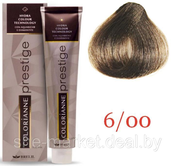 Кремкраска для волос Colorianne Prestige ТОН - 6/00 Темный блонд, 100мл (Brelil Professional) - фото 1 - id-p108610581