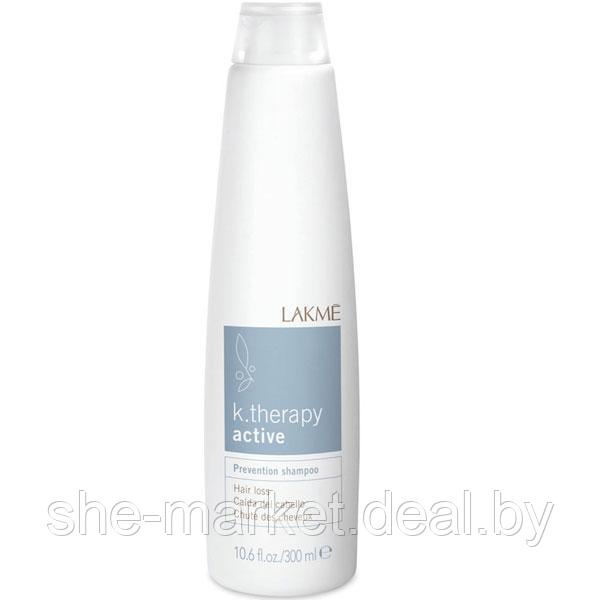 Шампунь восстанавливающий против выпадения волос K.Therapy Active Prevention Shampoo, 300 мл (Lakme) - фото 1 - id-p108616001