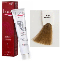 Стойкая крем-краска Baco Silk hydrolized 7.30 золотистый блондин 100мл (Kaaral)