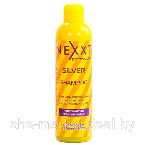 Шампунь серебристый для светлых и осветленных волос Silver Shampoo, 1000мл (NEXXT professional) - фото 1 - id-p108616911