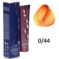 Краска-уход для волос DE LUXE CORRECT 0/44 оранжевый 60мл (Estel, Эстель)