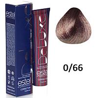 Краска-уход для волос DE LUXE CORRECT 0/66 фиолетовый 60мл (Estel, Эстель)