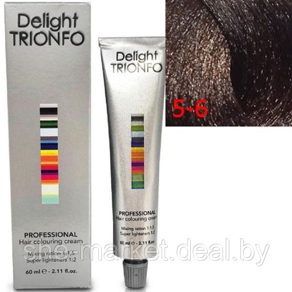 Стойкая крем-краска для волос Constant Delight Trionfo 5-6 Светлый коричневый шоколадный 60мл (Constant - фото 1 - id-p108615121