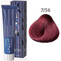 Краска-уход для волос Deluxe NOIR 7/56 Русый красно-фиолетовый 60мл (Estel, Эстель)