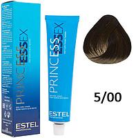 Крем-краска для волос PRINCESS ESSEX 5/00 светлый шатен для седины 60мл (Estel, Эстель)