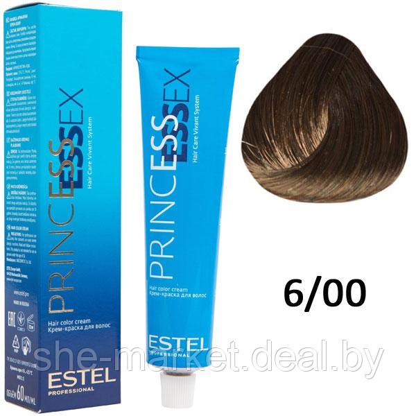 Крем-краска для волос PRINCESS ESSEX 6/00 темно-русый для седины 60мл (Estel, Эстель) - фото 1 - id-p108609685