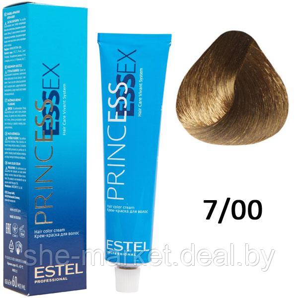 Крем-краска для волос PRINCESS ESSEX 7/00 средне-русый для седины 60мл (Estel, Эстель) - фото 1 - id-p108609700