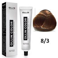 Крем-краска для волос Ollin Color 8/3 светло-русый золотистый, 60мл (OLLIN Professional)