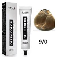 Крем-краска для волос Ollin Color 9/0 блондин, 60мл (OLLIN Professional)